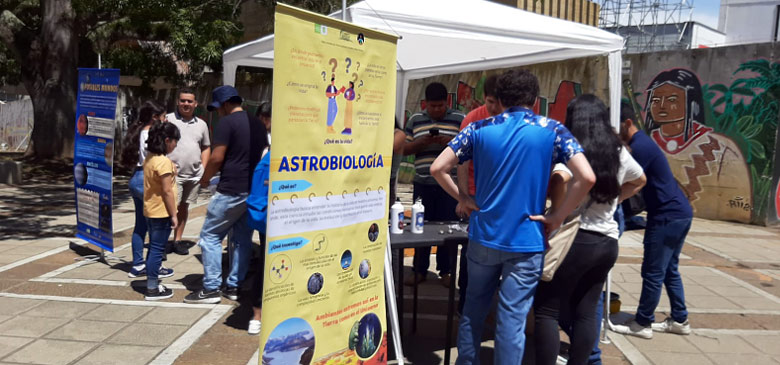 Posters relacionados con temáticas de astrobiología